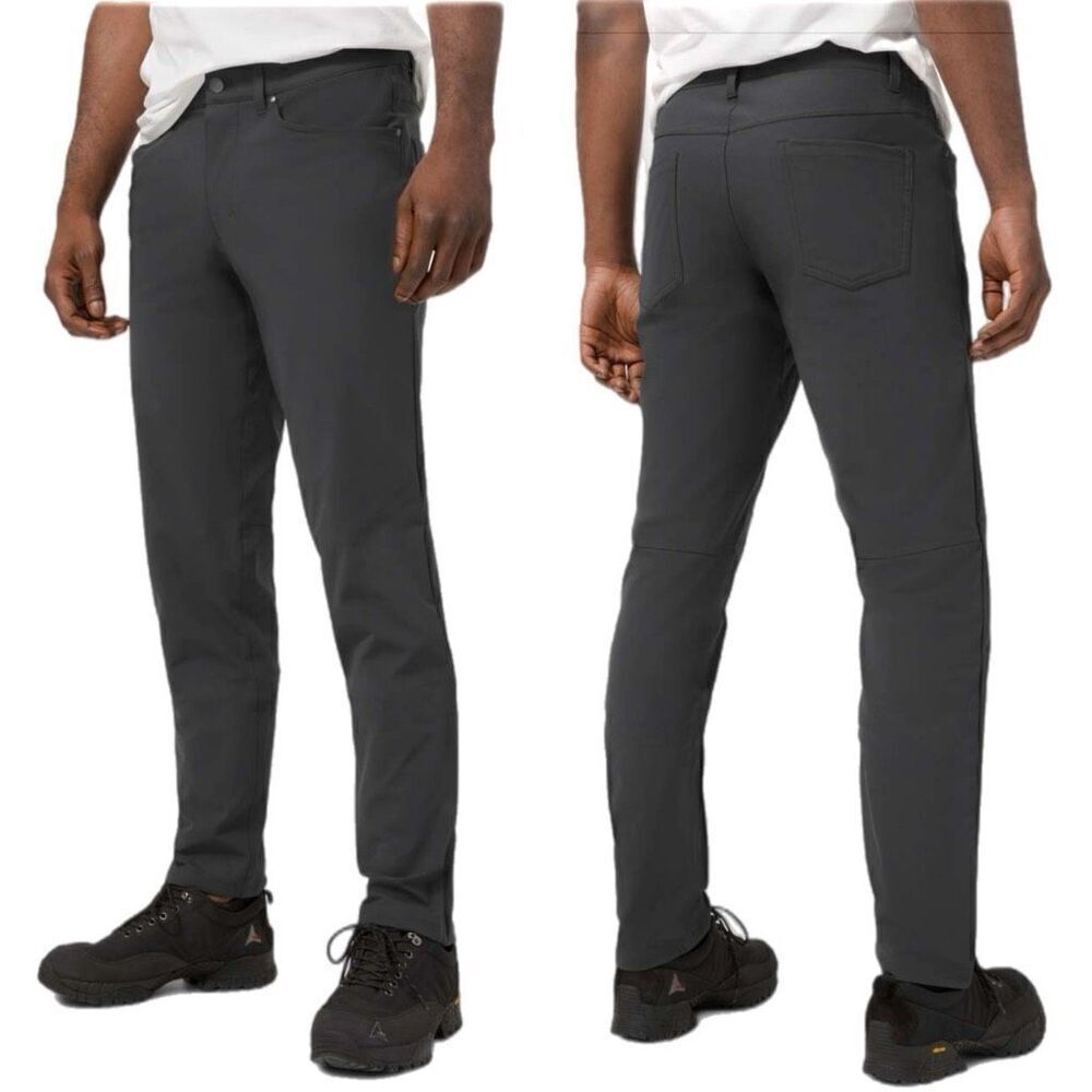 Lululemon ABC Pant Classic 34” *Warpstreme Obsidian